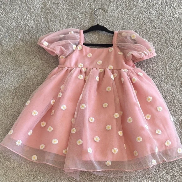 dress peach pink [Final Sale]Arabic Peach-Pink 3D Flowers Long Sleeves Evening Dresses SS295